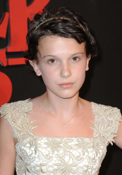Actress Millie Bobby Brown, filmography.